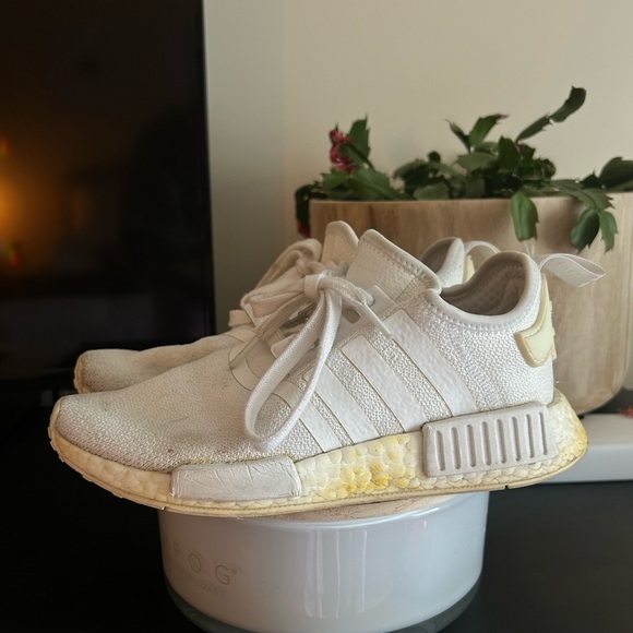 Adidas NMD triple white - size W 5.5 - Picture 4 of 6